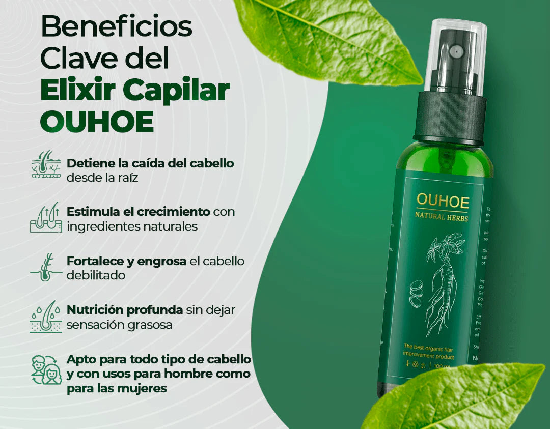 ELIMINA LA CAIDA DE CABELLO - 50% DE DESCUENTO + ENVÍO GRATIS